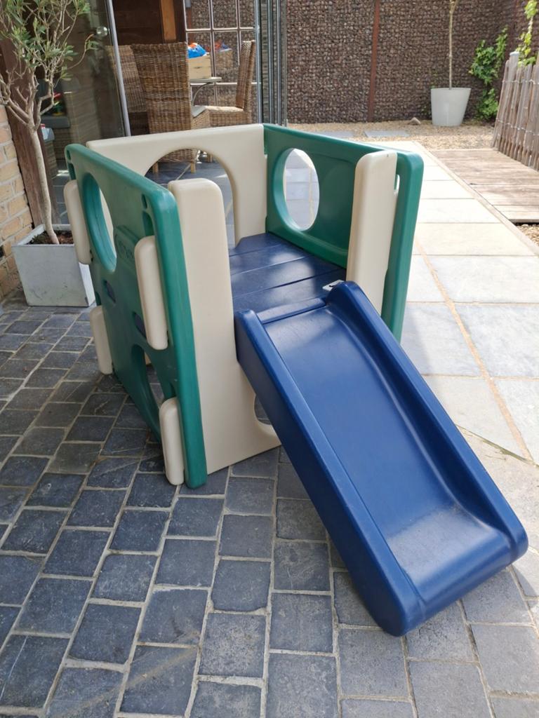Little tikes speeltoren met glijbaan, Ophalen