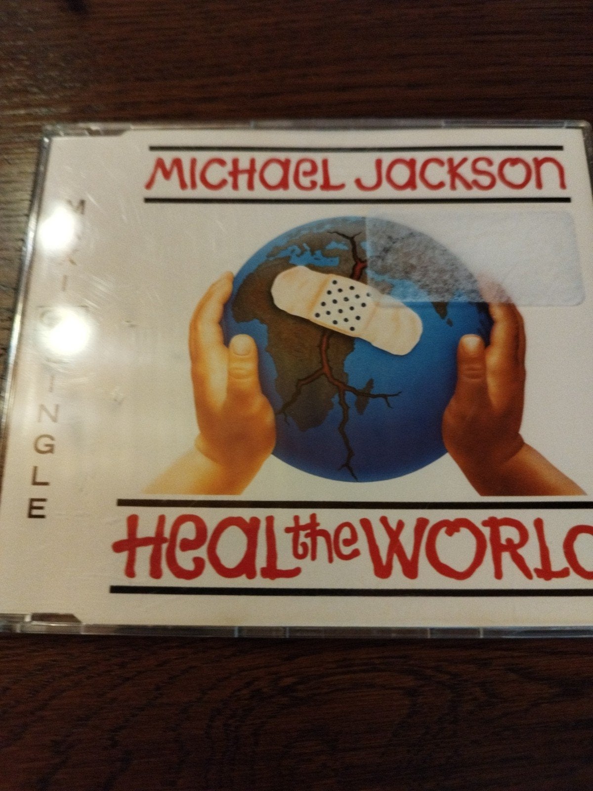 Michael Jackson cd Heal the world, Ophalen
