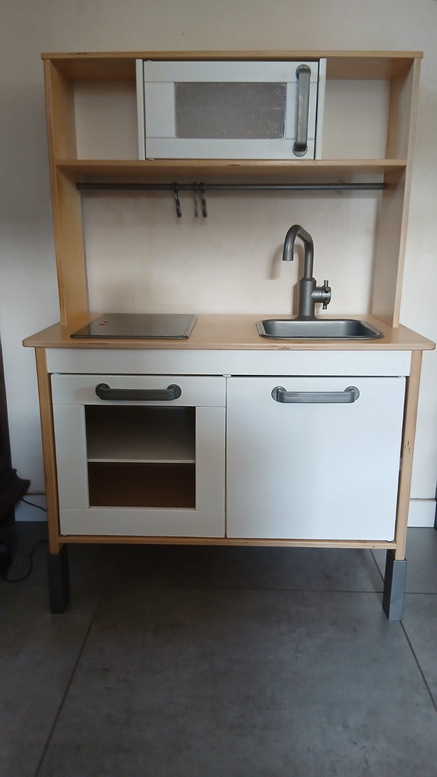 Keukentje IKEA met keukenspulletjes, Ophalen, Gebruikt, Hout, Speelkeuken