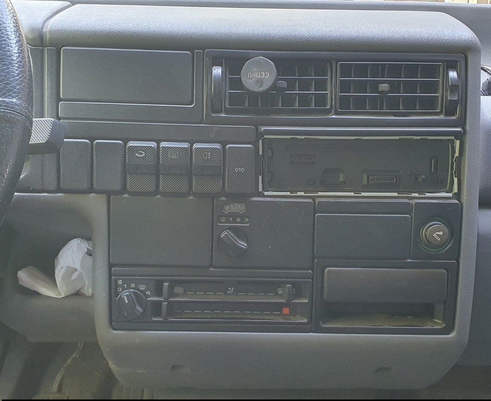 Dashboard console midden VW Transporter, Ophalen of Verzenden, Gebruikt, Volkswagen