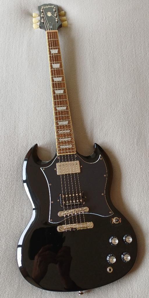 Epiphone SG Standard + Seymour Duncan état neuf, Enlèvement, Comme neuf, Solid body, Epiphone