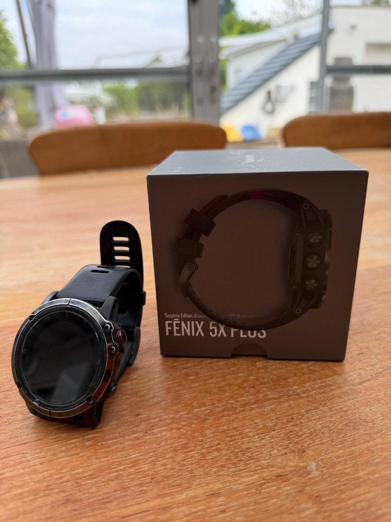 Garmin Fenix 5X Plus – goede staat, Ophalen of Verzenden, Waterdicht, GPS