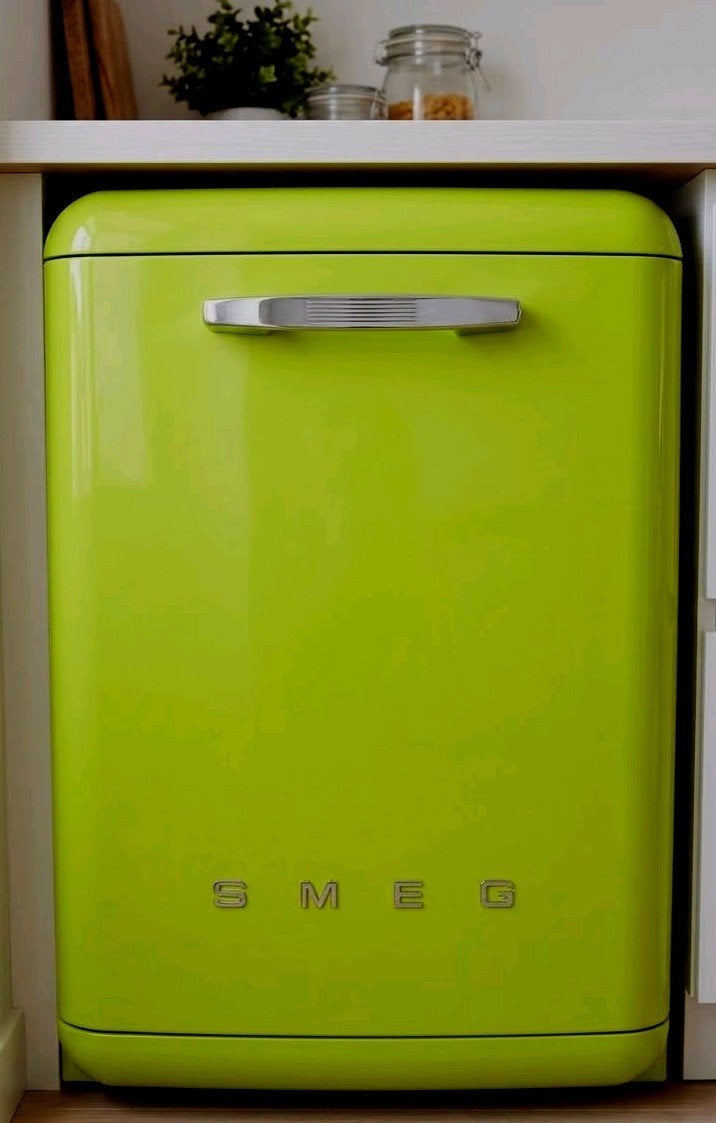 vaatwasser SMEG, Ophalen, Gebruikt, Vrijstaand, Eco programma