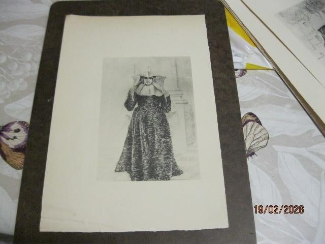 13 Litho's Anna De Weert, Ophalen of Verzenden