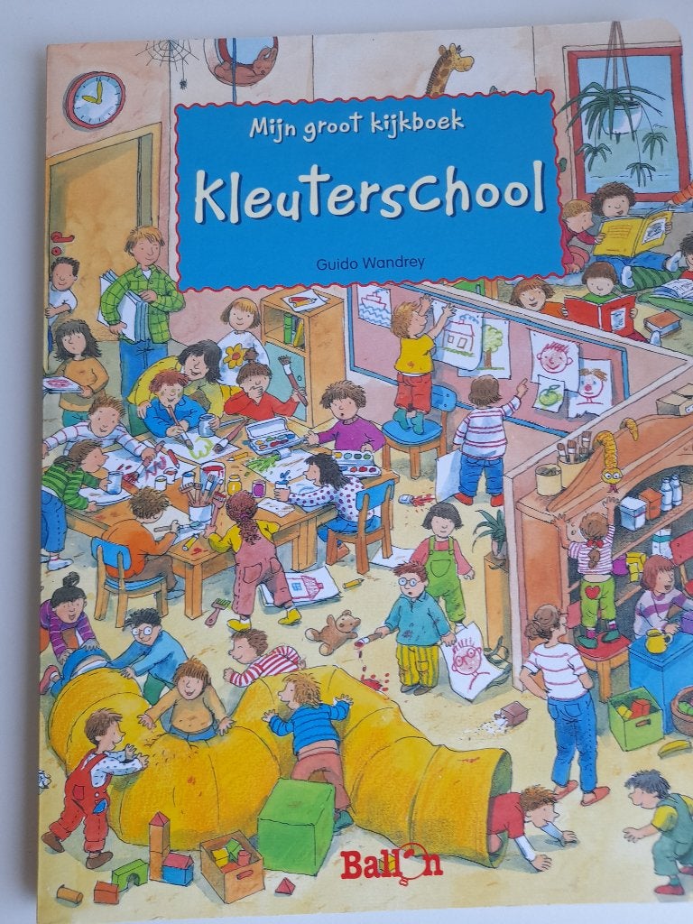 Mijn groot kijkboek: kleuterschool, Ophalen of Verzenden