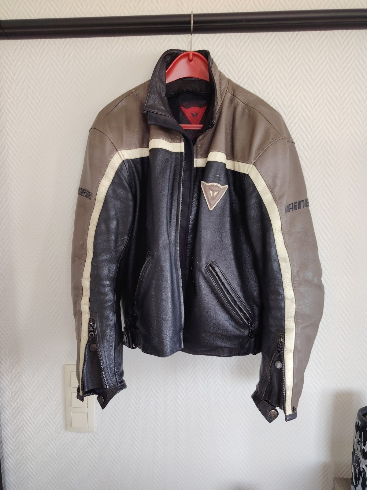 veste moto Dainese L 54, Dainese, Seconde main, Manteau | cuir, Enlèvement