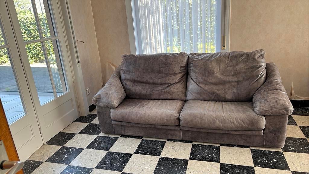 Lederen salon, Ophalen, Gebruikt, Leer