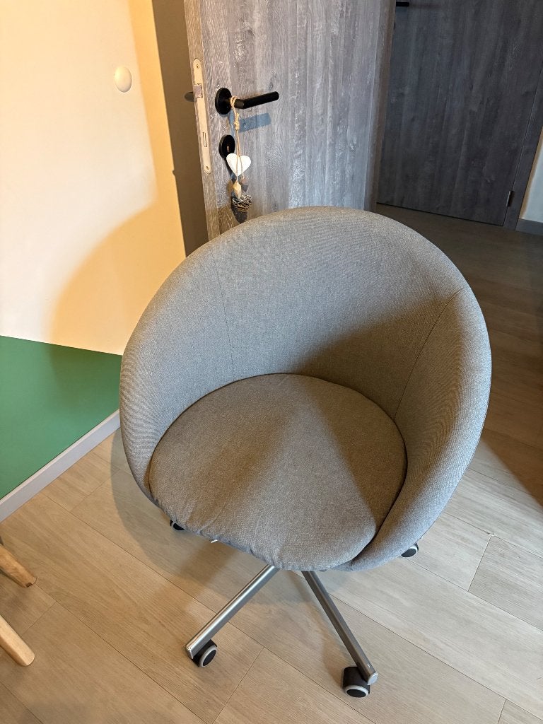 Chaise de bureau, Enlèvement, Utilisé, Gris, Chaise de bureau