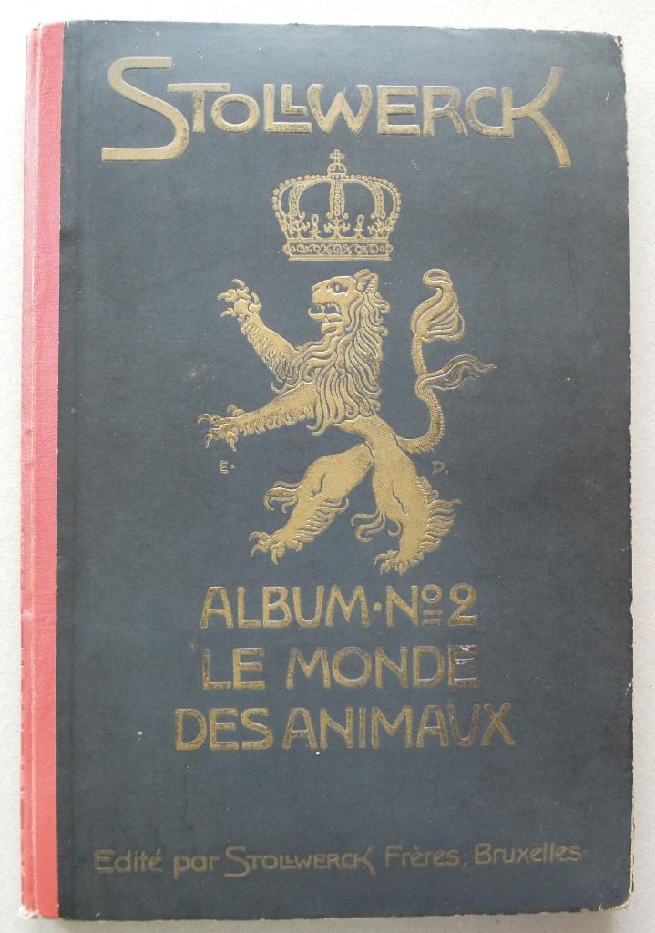 Album animalier de Stollwerck, édition belge., Envoi, Utilisé, Album d'images
