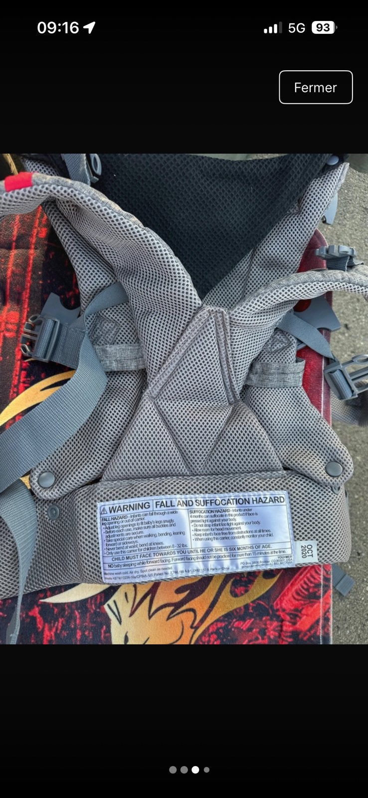 Porte bebe, Kinderen en Baby's, Babydragers en Draagdoeken, Ophalen of Verzenden