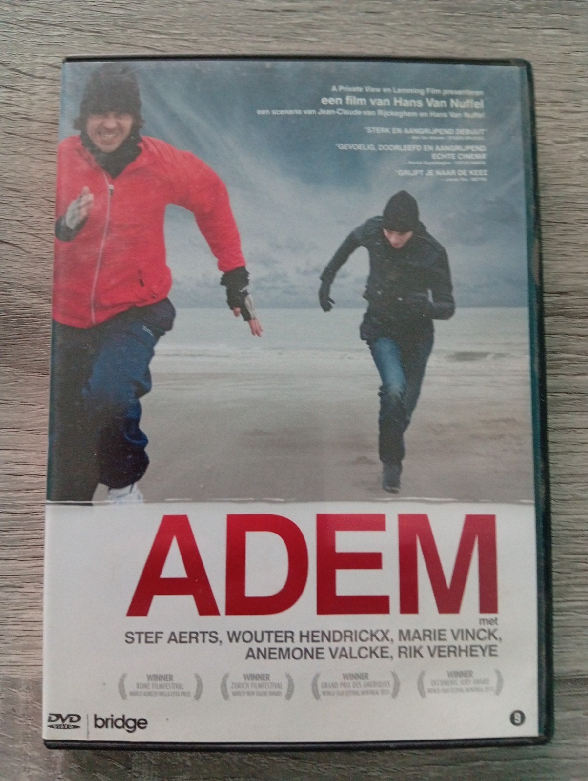 adem speelfilm dvd Stef Aerts, Nederlands, Ophalen of Verzenden, Zo goed als nieuw, Drama