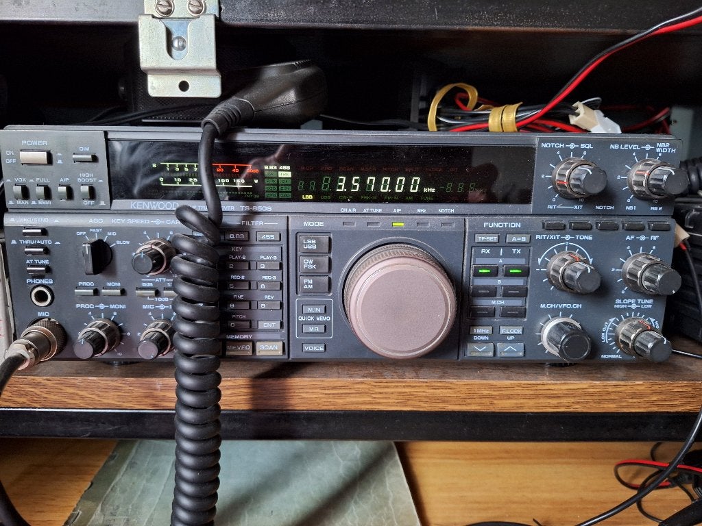Kenwood TS-850S, Telecommunicatie, Zenders en Ontvangers, Ophalen, Gebruikt, Zender en Ontvanger