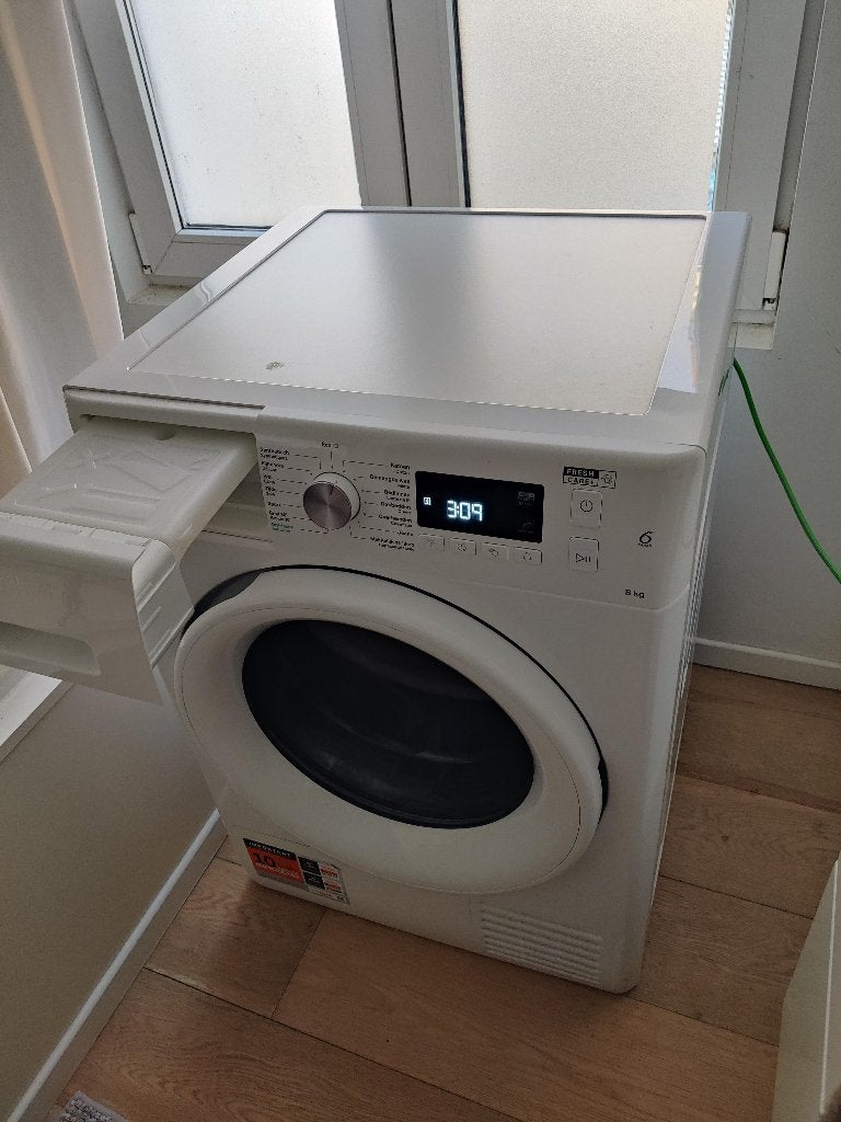 Warmptepomp Droogkast Whirlpool FFT M11 82 BE, Ophalen, Energieklasse A of zuiniger, Overige typen, 8 tot 10 kg