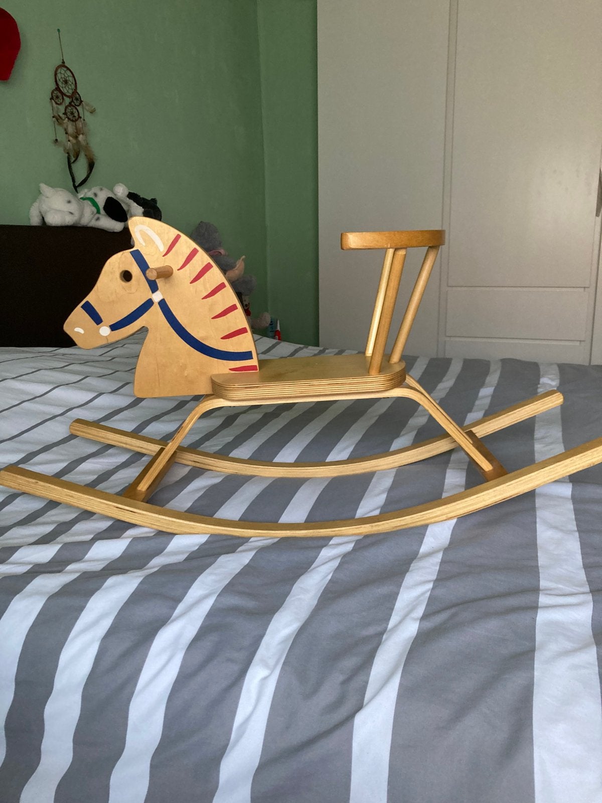 Cheval à bascule, Enlèvement, Utilisé