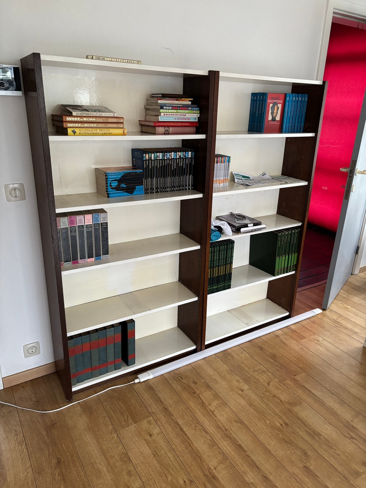 Martin Visser ‘Borculo’ vintage boekenkasten jaren 60, Huis en Inrichting, Ophalen, Gebruikt