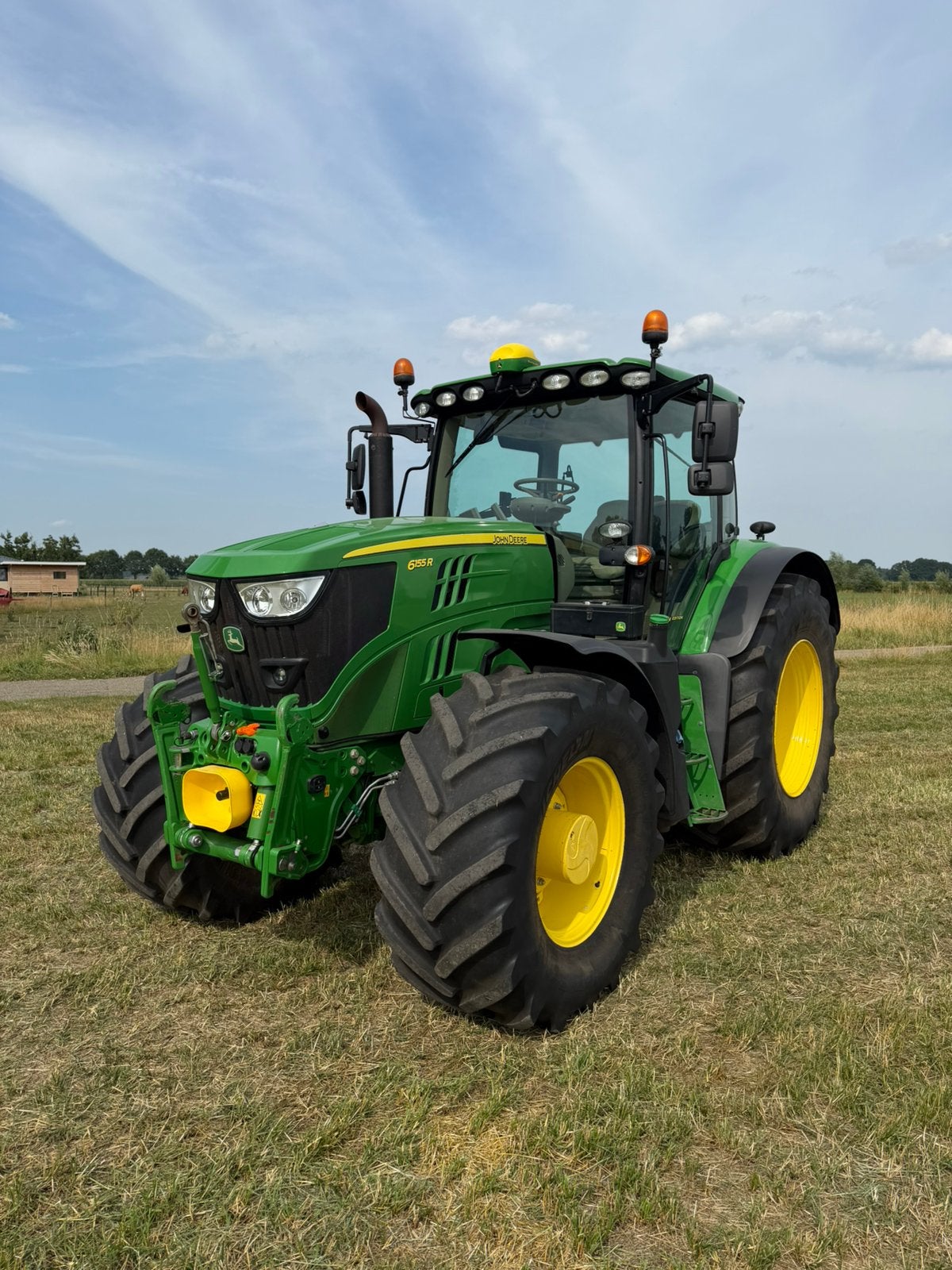 John deere 6155R 2020 Commandpro NIEUWSTAAT, Ophalen, John Deere