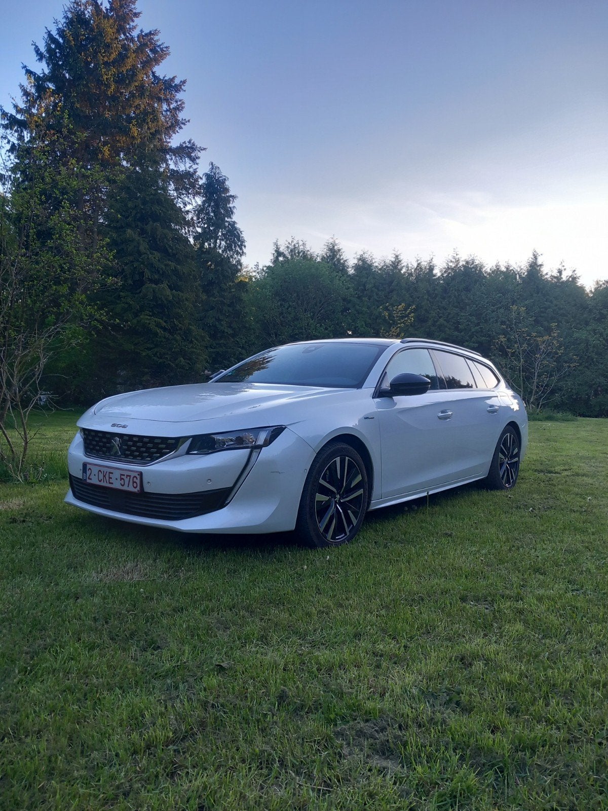 Peugeot 508 GT sw hybride, Autos, Cuir, Noir, 5 portes, Break
