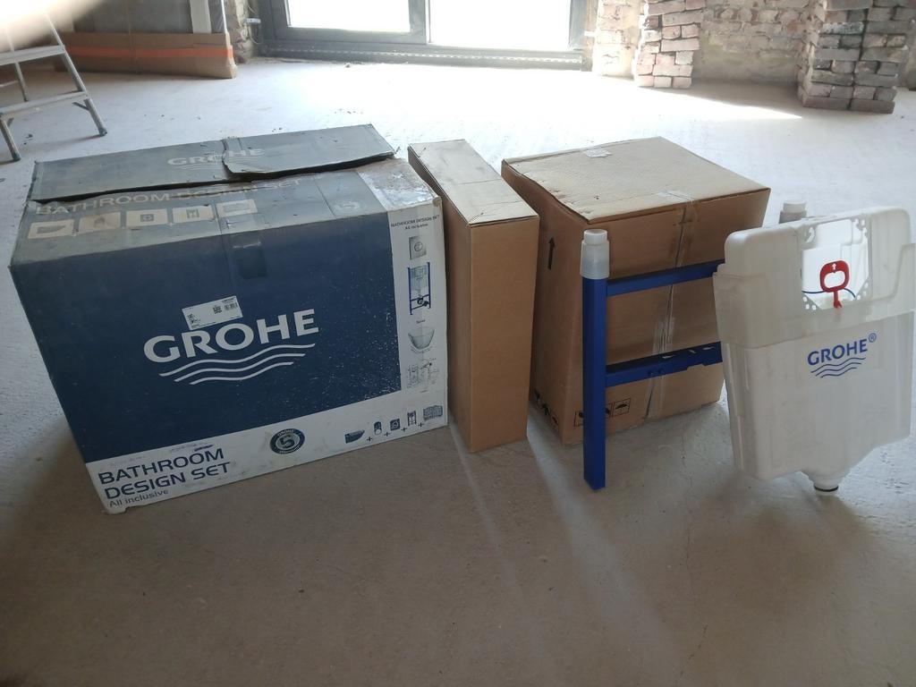 Grohe wc suspendu gamme Serel complet et neuf, Enlèvement, Neuf, Toilettes