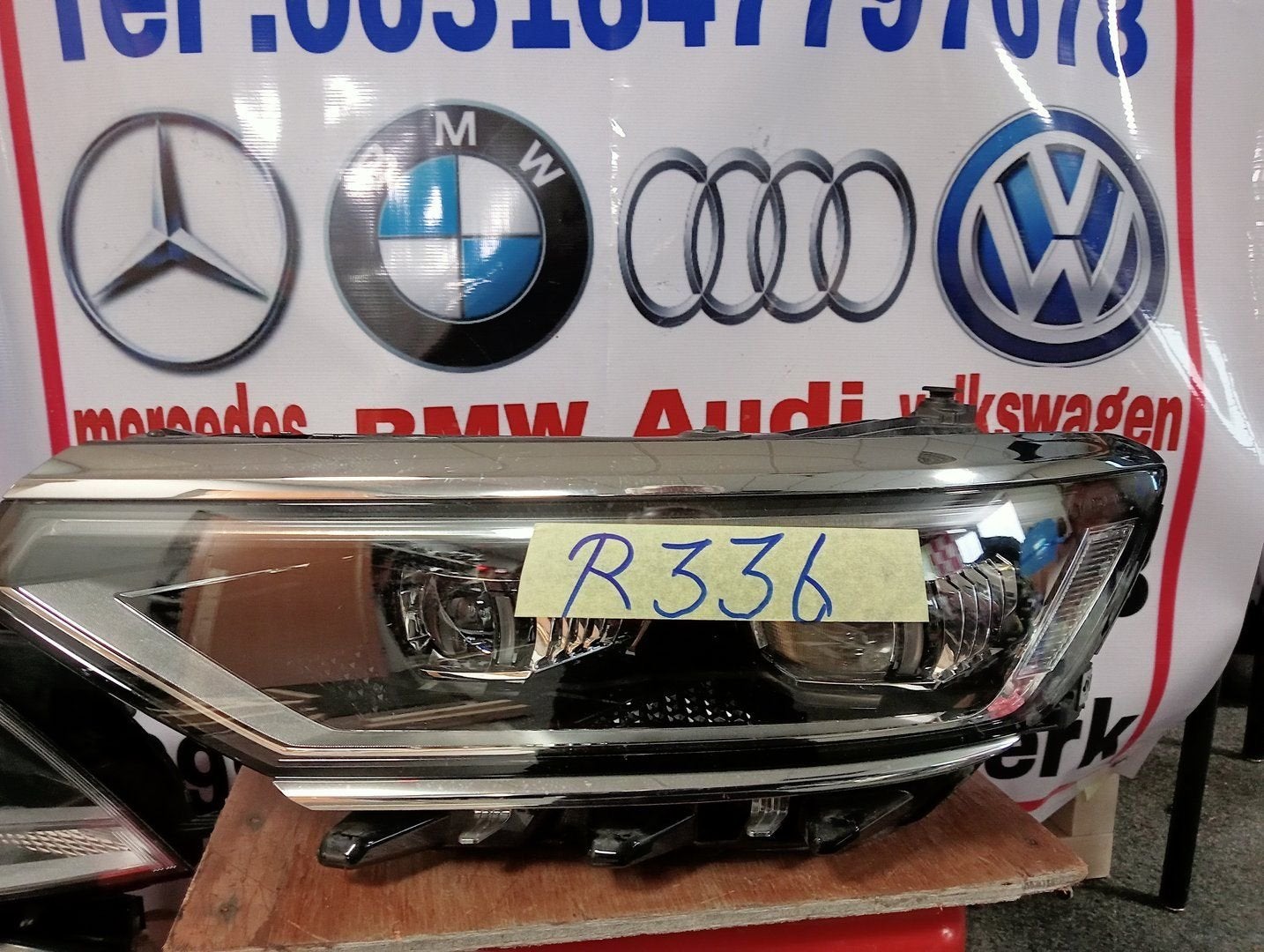 VW PASSAT 3G B8 FACELIFT VOL LED KOPLAMP LINKS 3G1941081P ka, Volkswagen, -, Utilisé, -