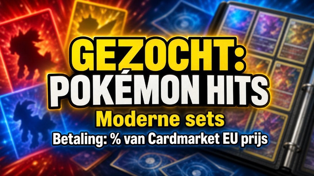 Gezocht pokemon collecties, Ophalen of Verzenden