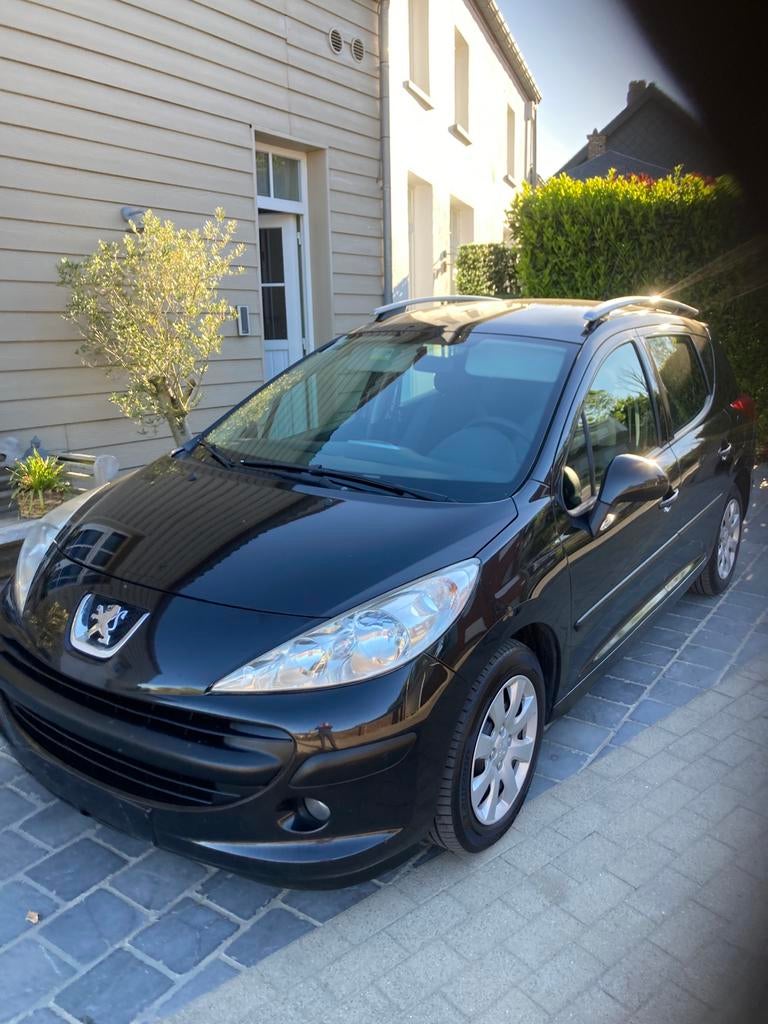 Peugeot 207 sw, Autos, Euro 5, Achat, Boîte manuelle, Noir