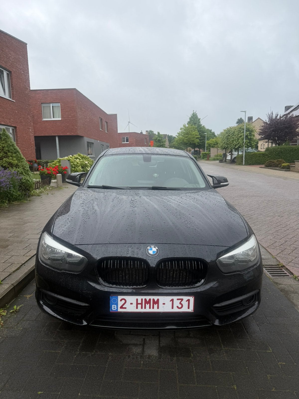 BMW 118i 2018 – B38 Euro 6 – Zwart – Perfecte staat, Autos, Achat, Automatique, Particulier, Tissu