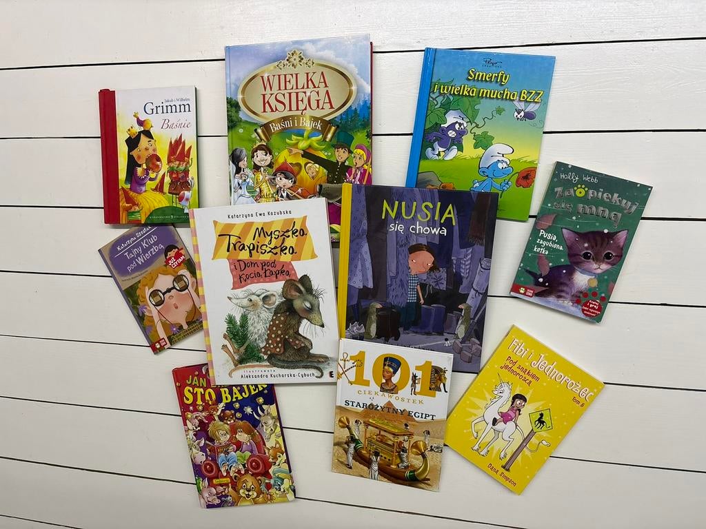 a donner: livres enfant en polonais, Livres, Garçon ou Fille, Enlèvement, Utilisé, 5 ou 6 ans