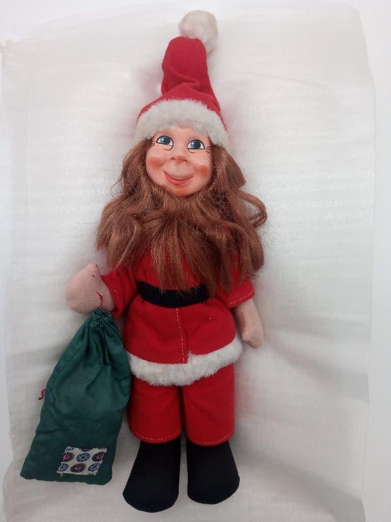Zeer leuke vintage Scandinavische kerst elf - jaren '60, Ophalen of Verzenden, Gebruikt