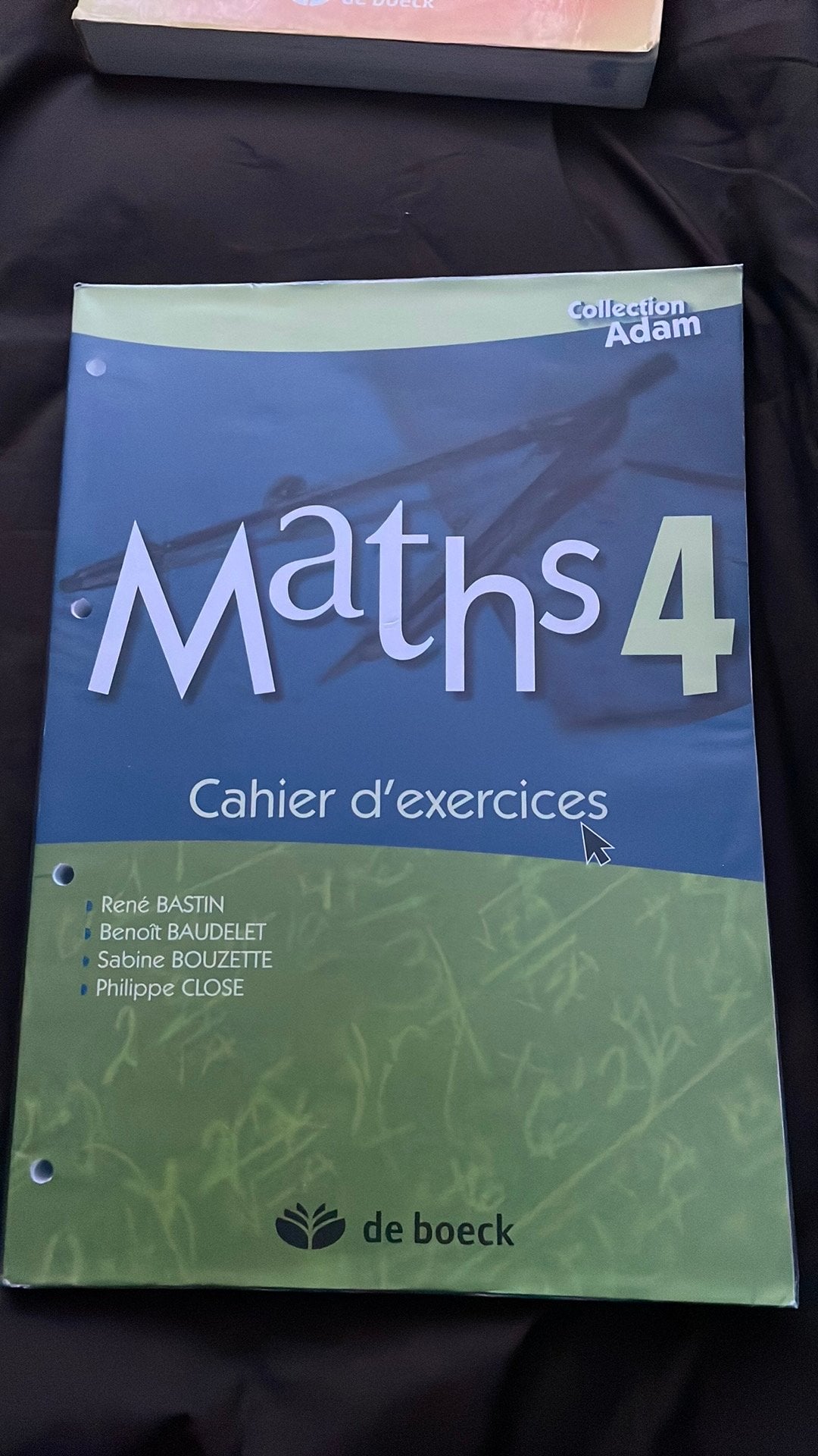 Maths 4e cahier d’exercices, Livres, Enlèvement ou Envoi, Utilisé