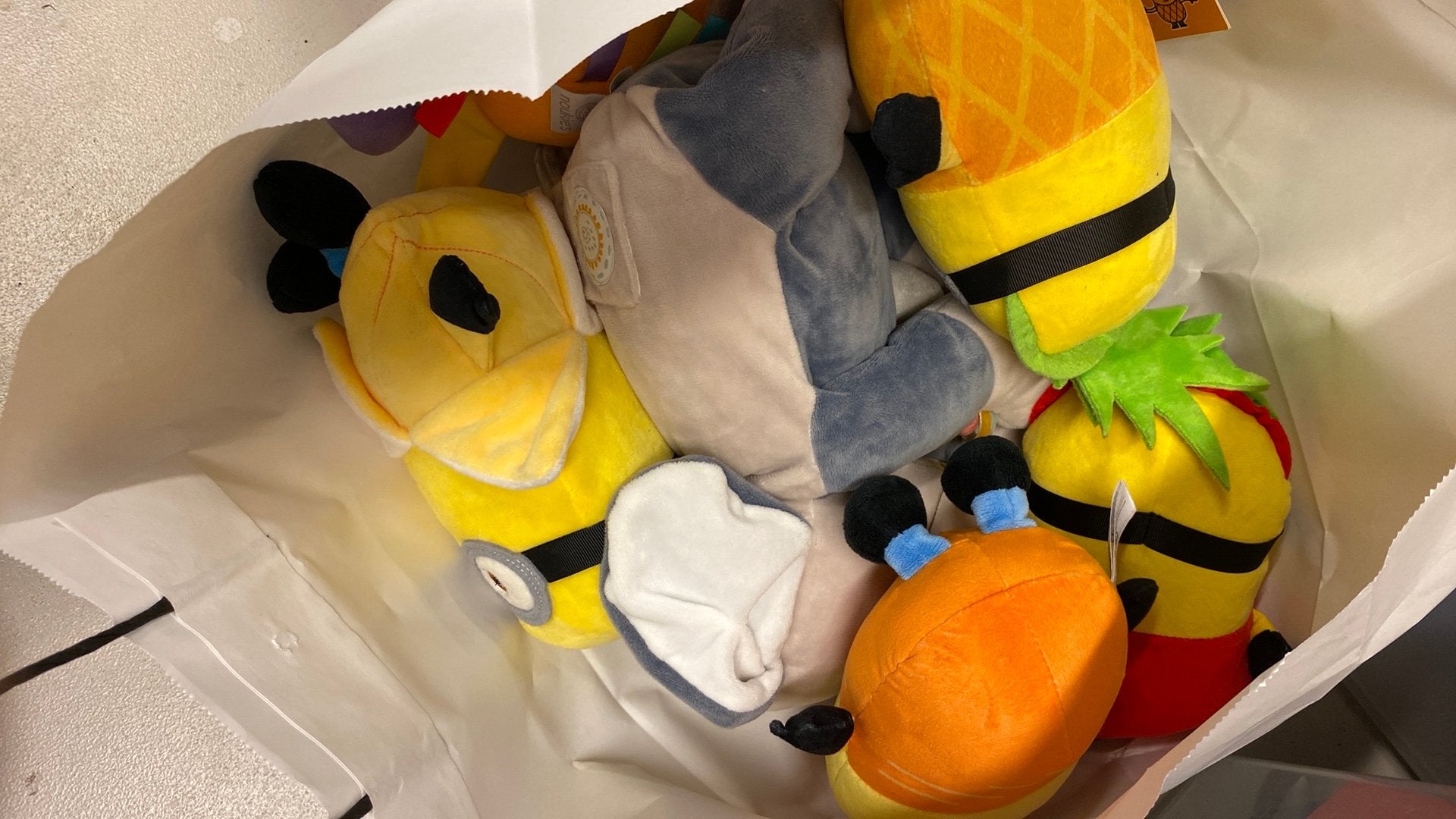Zak met knuffels, Ophalen, Zo goed als nieuw, Overige typen, Wasbaar