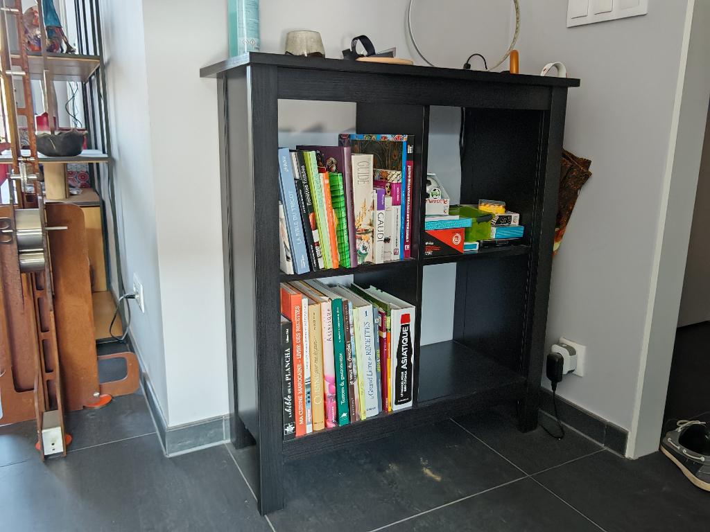 Bibliothèque basse 92 H x 80 L x 35 P (2 pièces disponibles), Maison & Meubles, 25 à 50 cm, Moins de 100 cm, Comme neuf, Contemporain