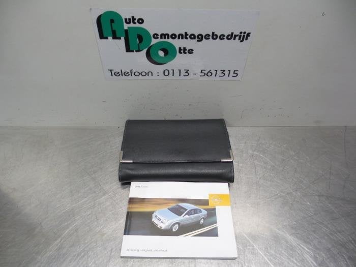 Livret d'instructions d'un Opel Vectra (Vectra C 02-), -, Opel, 3 mois de garantie, Utilisé