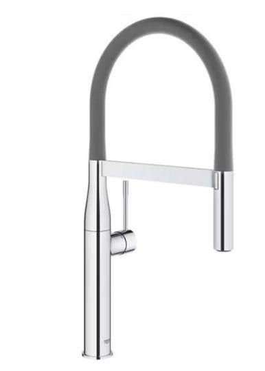 Keukenmengkraan GROHE | Essence, Huis en Inrichting, Keuken | Keukenelementen, Ophalen, Nieuw, Grijs, Minder dan 100 cm