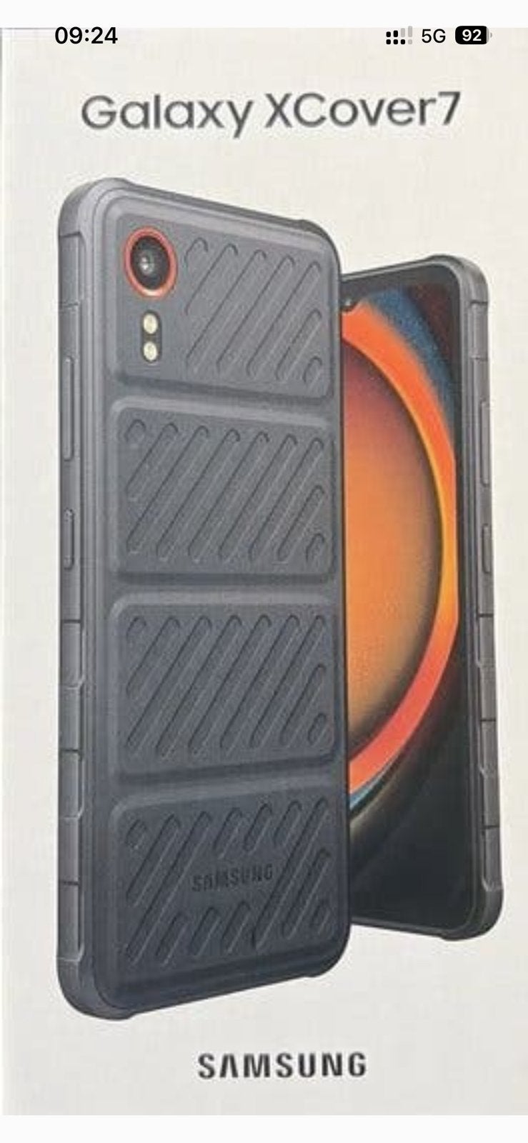 Galaxy xcover7 enterprise edition 128gb, Télécoms, Enlèvement ou Envoi, Comme neuf