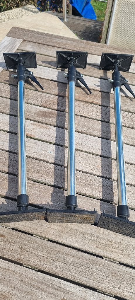 Barres d'appui ou montage à tampon réglable : 650 à 1120 mm., Bricolage & Construction, Enlèvement, Comme neuf