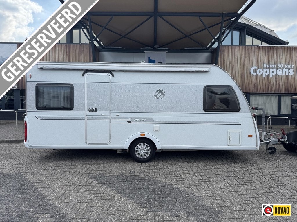 Knaus Sudwind 500 FU 2010 Mover,Tent,Luifel!, Caravans en Kamperen, Rondzit, Lengtebed, 5 tot 6 meter, Knaus
