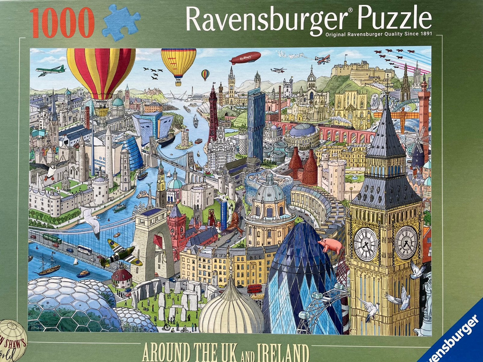 Puzzels 11 dozen met 1000 / 1500 stuks, Hobby en Vrije tijd, Ophalen, 500 t/m 1500 stukjes, Zo goed als nieuw, Legpuzzel