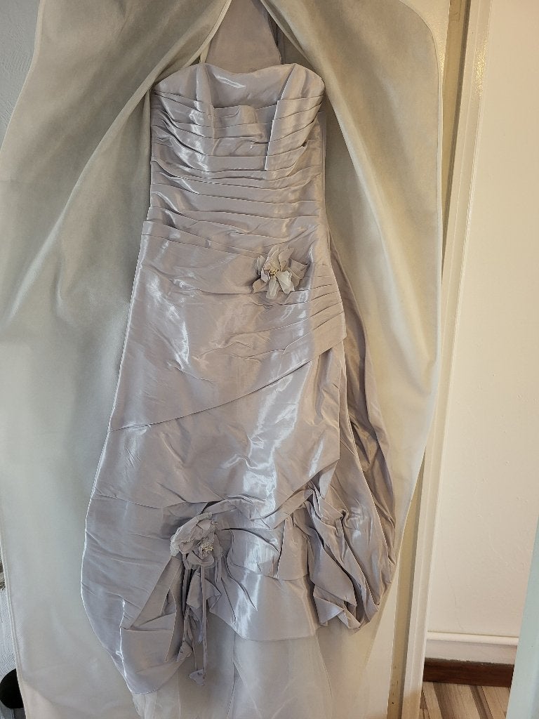 Trouwkleed, Vêtements | Femmes, Vêtements de mariage & Accessoires de mariage, Enlèvement, Comme neuf, Gris, Robe de mariée