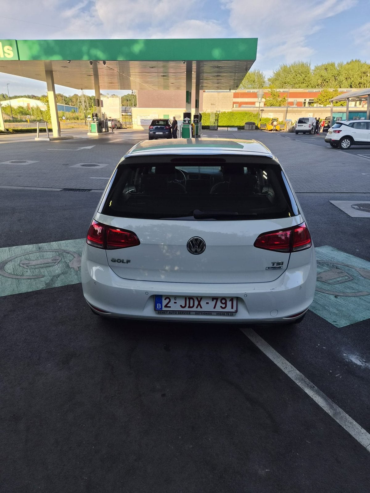 Volkswagen Golf 7 1.2 TSI – 2016, Auto's, Volkswagen, Parkeersensor, Euro 6, Wit, Handgeschakeld