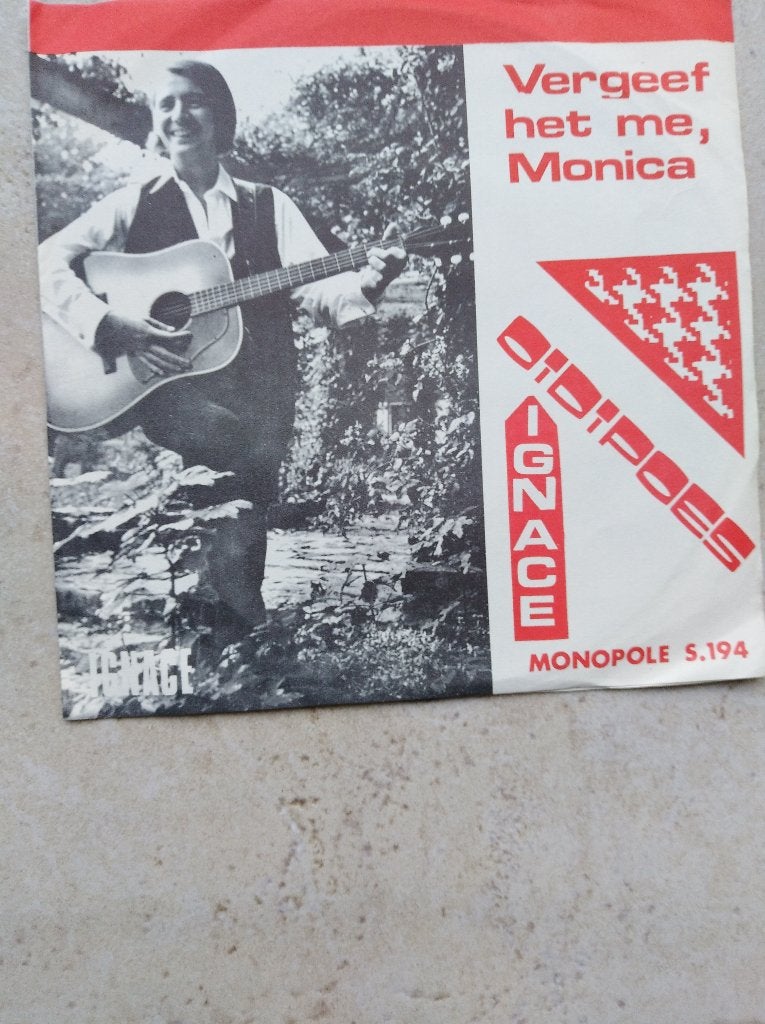 †IGNACE: "Vergeef het me, Monica", Fotohoes, Ophalen of Verzenden