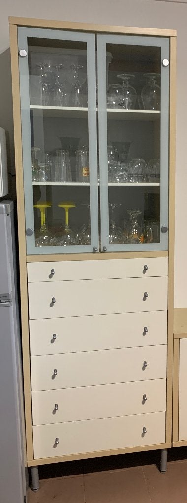 Vitrinekastje, 25 à 50 cm, Autres essences de bois, Comme neuf, Enlèvement