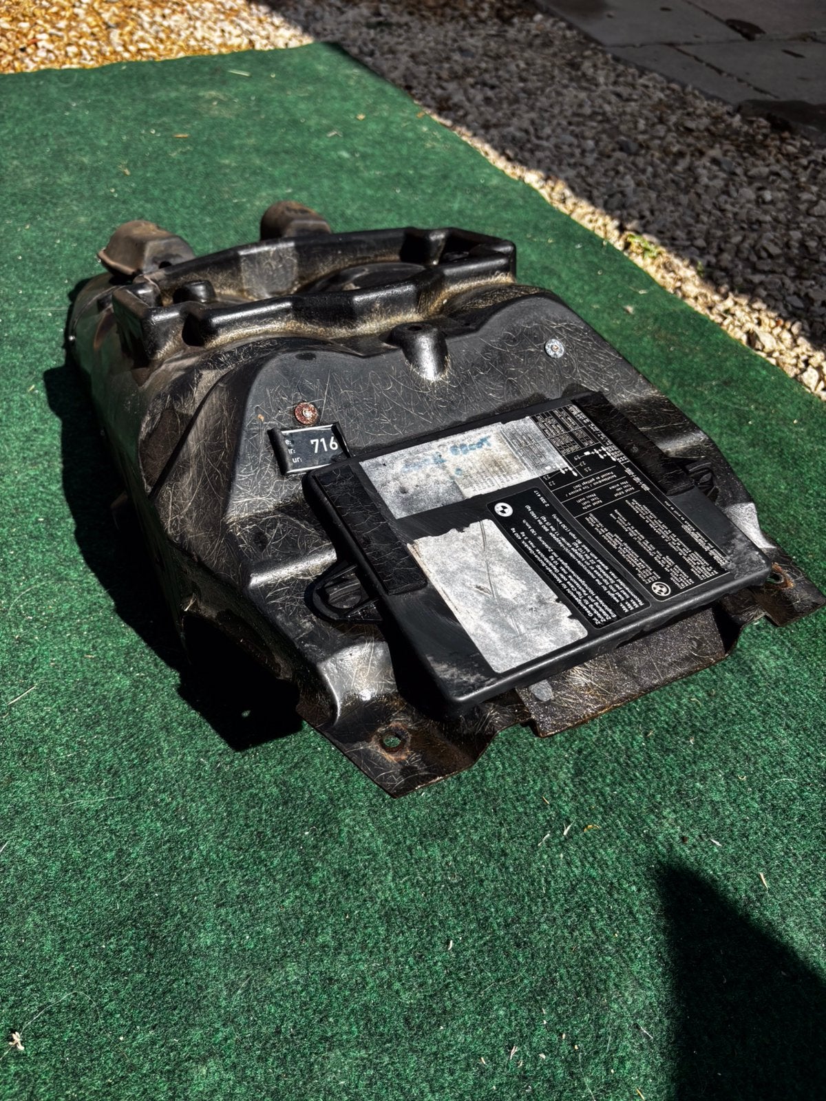 Undertail hitteschild BMW R1100S, Ophalen, Gebruikt