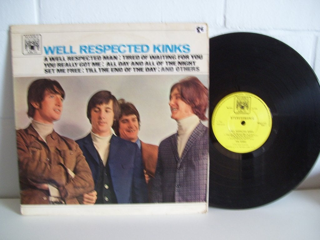 THE KINKS  well respected kinks, Rock, Pressage original, Enlèvement ou Envoi, Utilisé