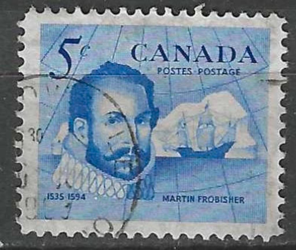Canada 1963 - Yvert 335 - Martin Frobisher (ST), Postzegels en Munten, Verzenden, Gestempeld