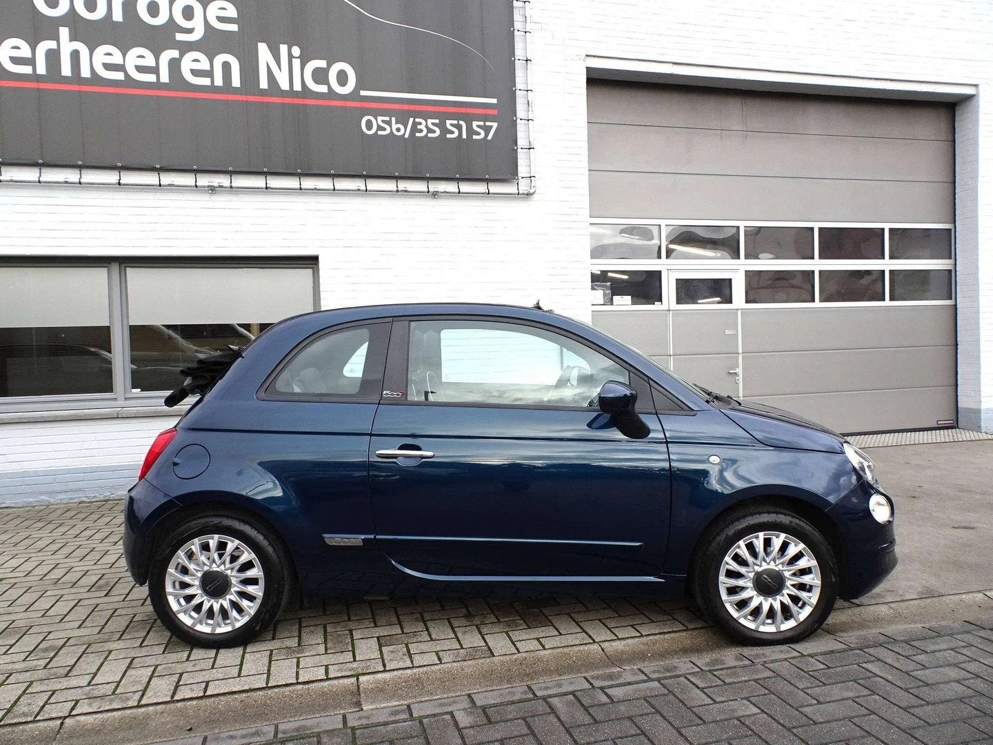 Fiat 500C 1.0i Hybride Lounge ELEKTRISCH CABRIODAK,CRUISEAUT, Autos, Achat, Euro 6, Entreprise, Boîte manuelle