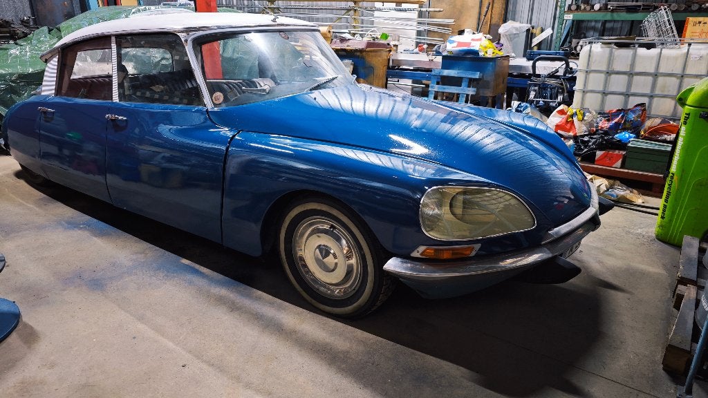 Citroën DS, Auto's, Voorwielaandrijving, 4 deurs, Zwart, Blauw