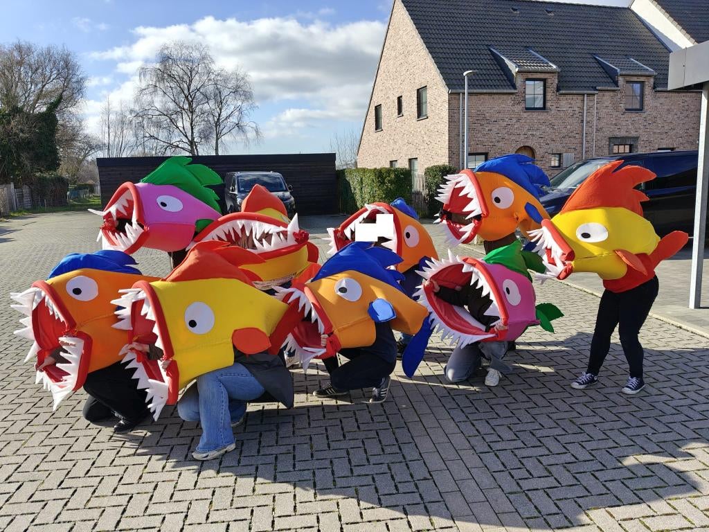 16 costumes de piranhas faits maison à vendre., ANDERE, Enlèvement, Comme neuf