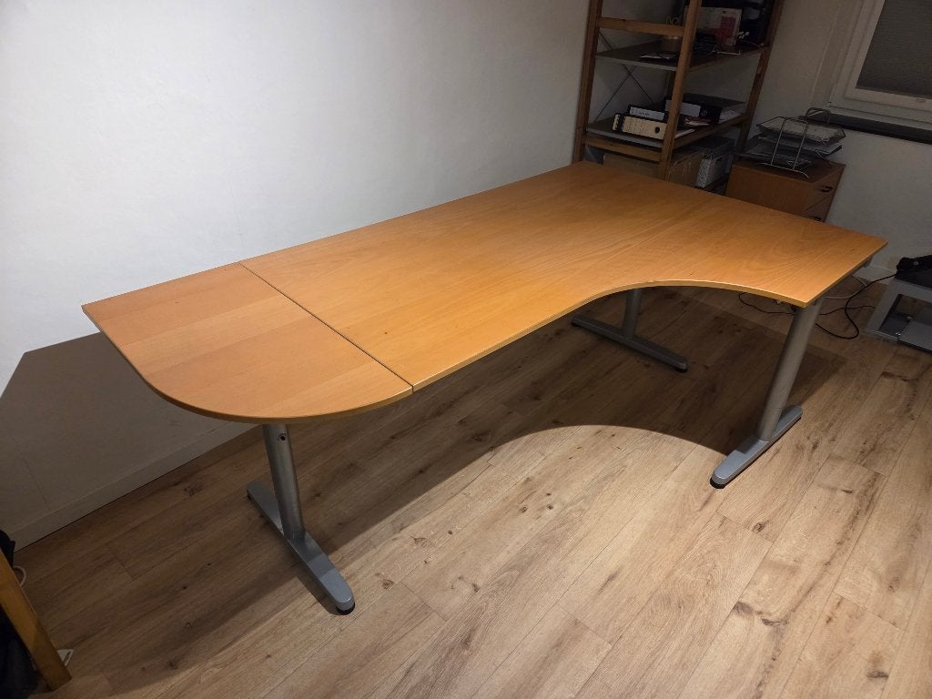 Bureau d'angle Ikea Galant, Huis en Inrichting, Ophalen, Gebruikt, IKEA, Hoekbureau