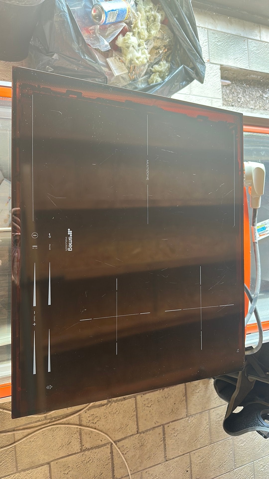 Smeg inductie kookplaat 60x51 cm, Ophalen, Gebruikt, Inductie