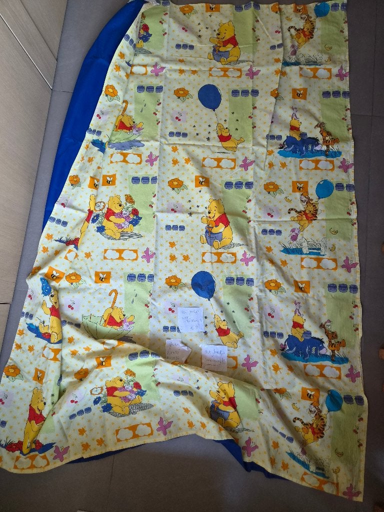 Gordijn Winnie the Pooh, Ophalen, 150 cm, 186 cm, Gordijn